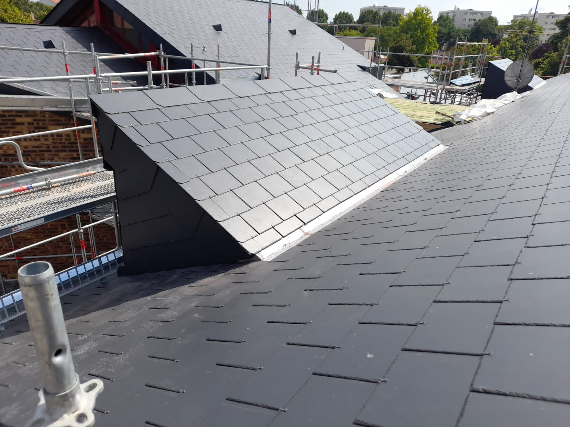 rénovation toiture groupe scolaire strasbourg
